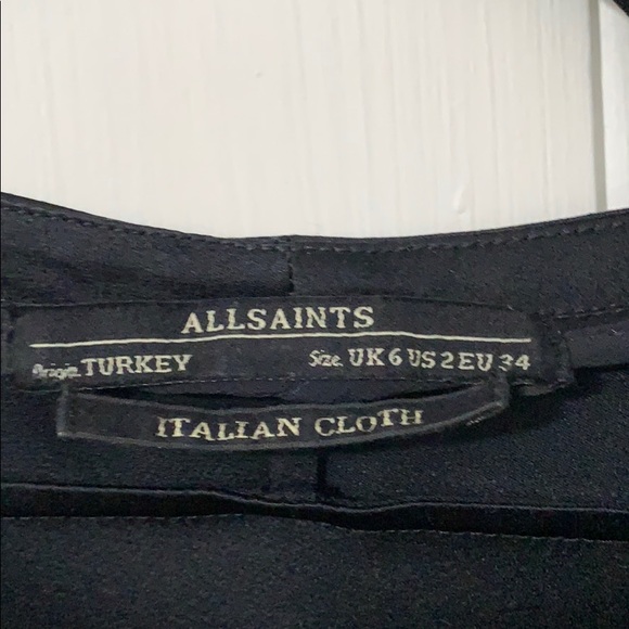 AllSaints Cora top sleeveless black - Picture 3 of 7